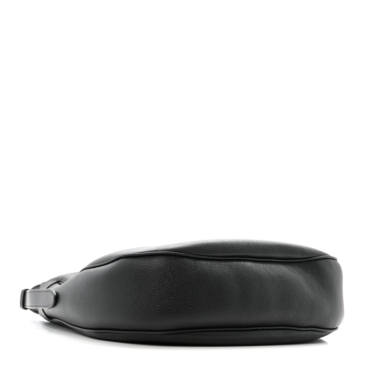 Supple Calfskin Medium Triomphe Heloise Shoulder Bag Black