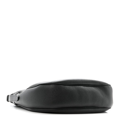 Celine Supple Calfskin Medium Triomphe Heloise Shoulder Bag Black 4 of 11