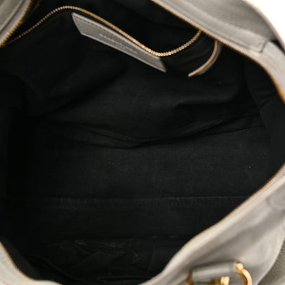 Balenciaga Chevre Gold Metallic Edge Hardware City Gris Glace 5 of 10