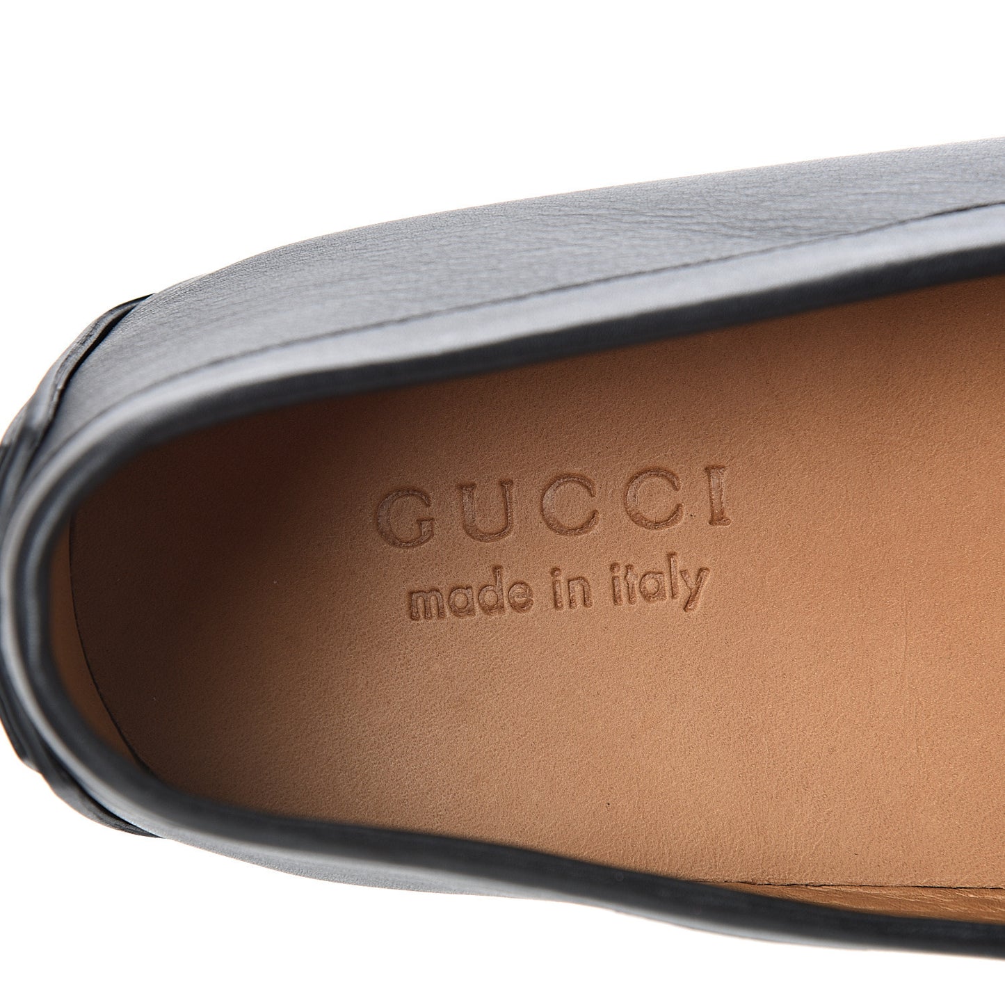 Calfskin Miro Soft Microguccissima Mens Driver Loafers 11 Nero Black