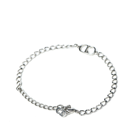 Christian Dior Metal CD Bracelet Silver 3 of 4