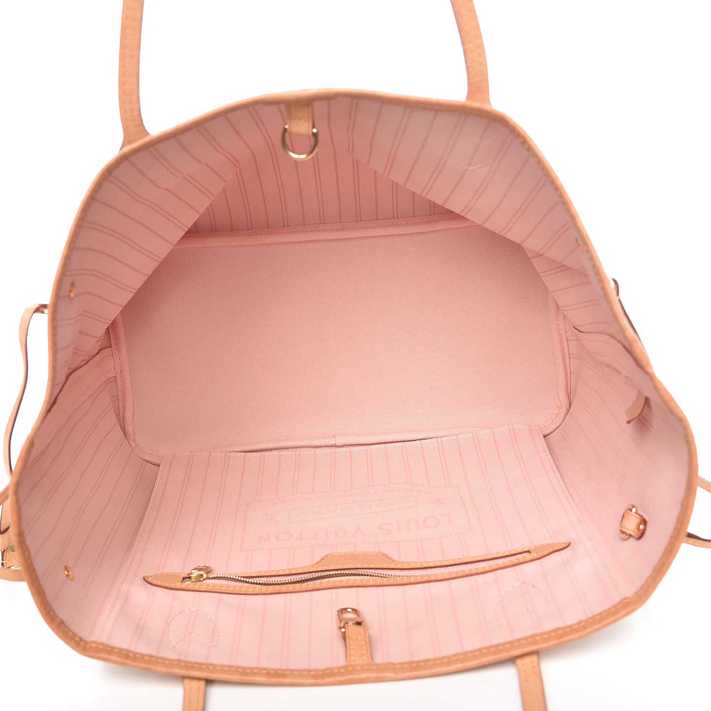 Damier Azur Neo Neverfull MM Rose Ballerine