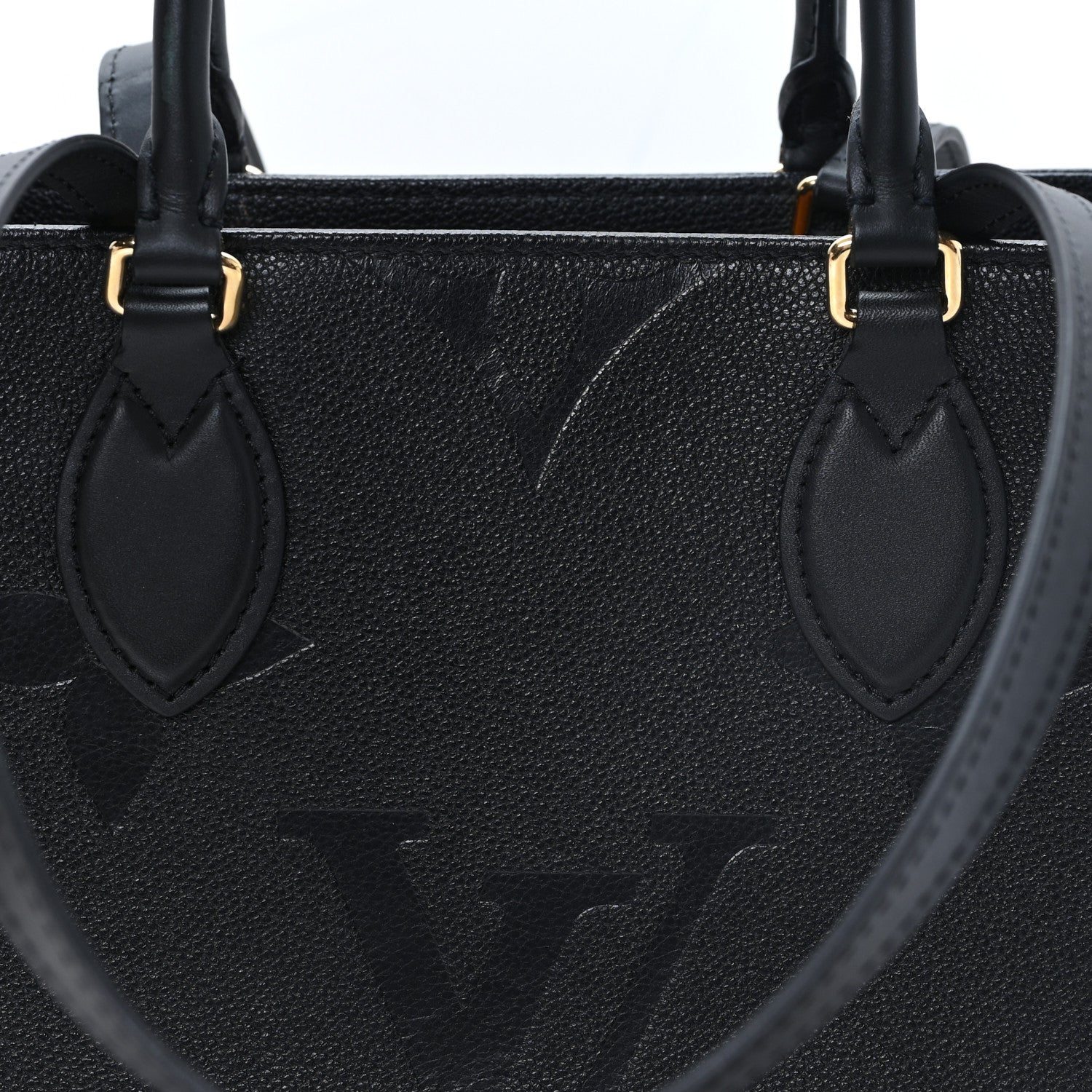 Louis Vuitton Empreinte Monogram Giant Onthego MM Black 7 of 9