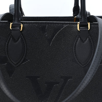Louis Vuitton Empreinte Monogram Giant Onthego MM Black 7 of 9