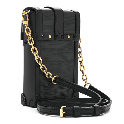 Louis Vuitton Epi Pochette Trunk Verticale Black 3 of 10