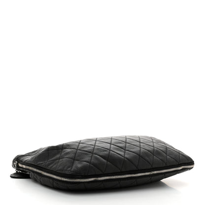 Chanel Caviar Quilted Soho Expandable Zip Shoulder Bag Black 4 of 10