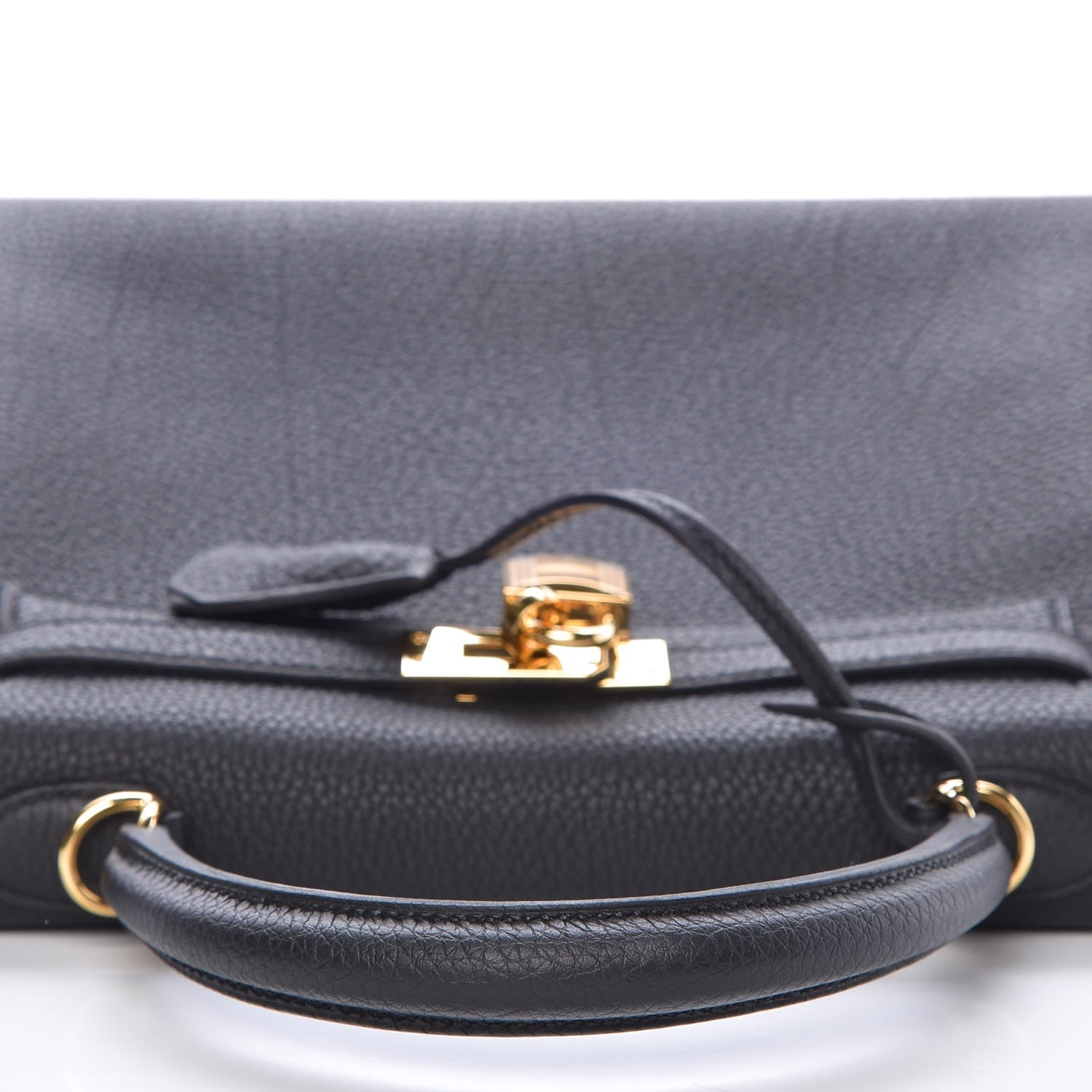 Hermes Togo Kelly Retourne 25 Black 9 of 64