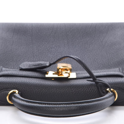 Hermes Togo Kelly Retourne 25 Black 9 of 64