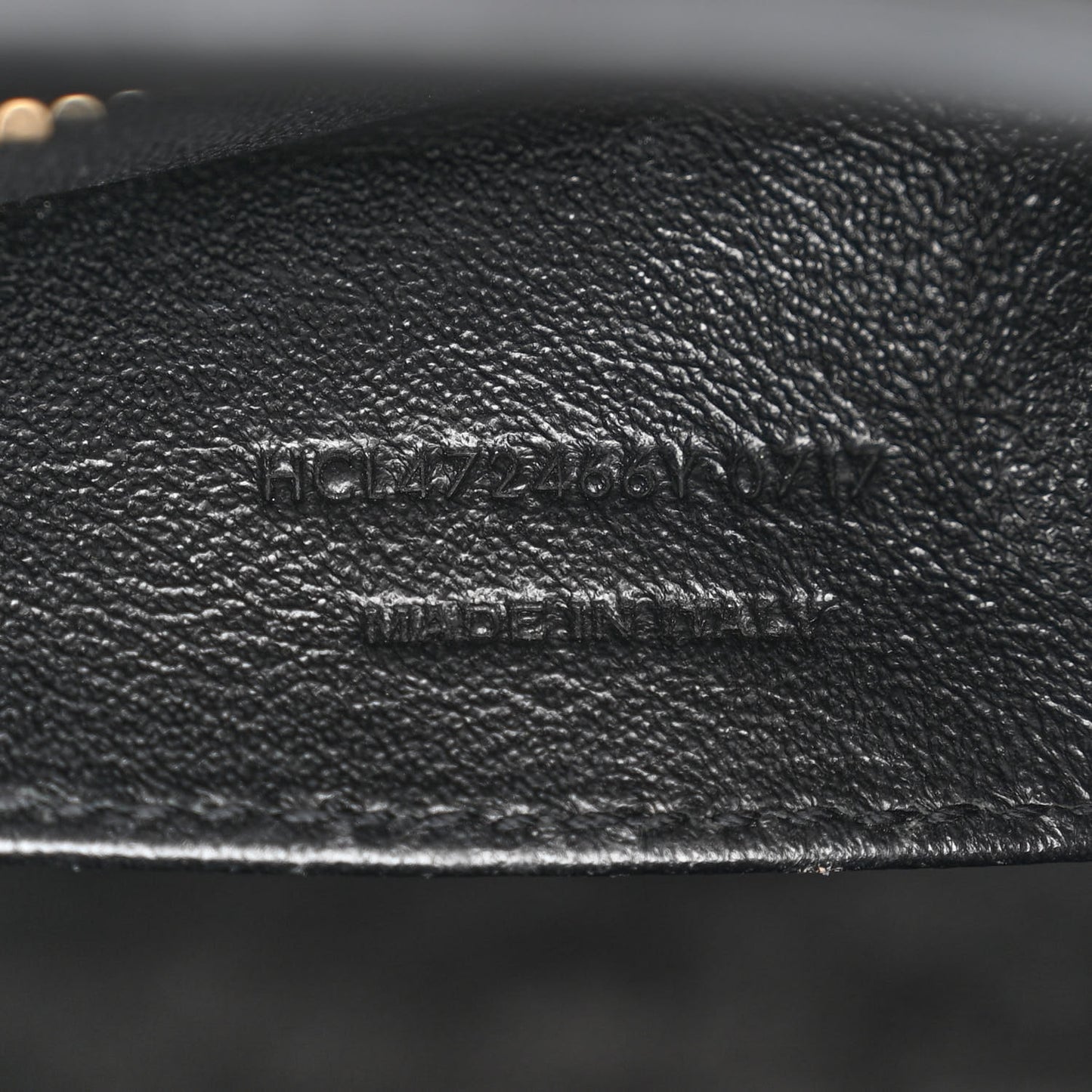 Calfskin Monogram Baby Cabas Black