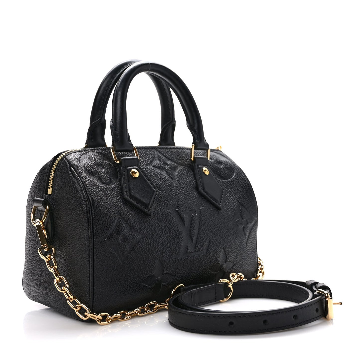 Empreinte Monogram Giant Speedy Bandouliere 20 Black