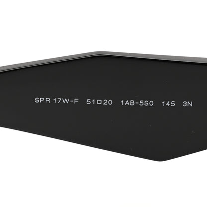 Prada Acetate Symbole Sunglasses SPR 17W Black 6 of 9