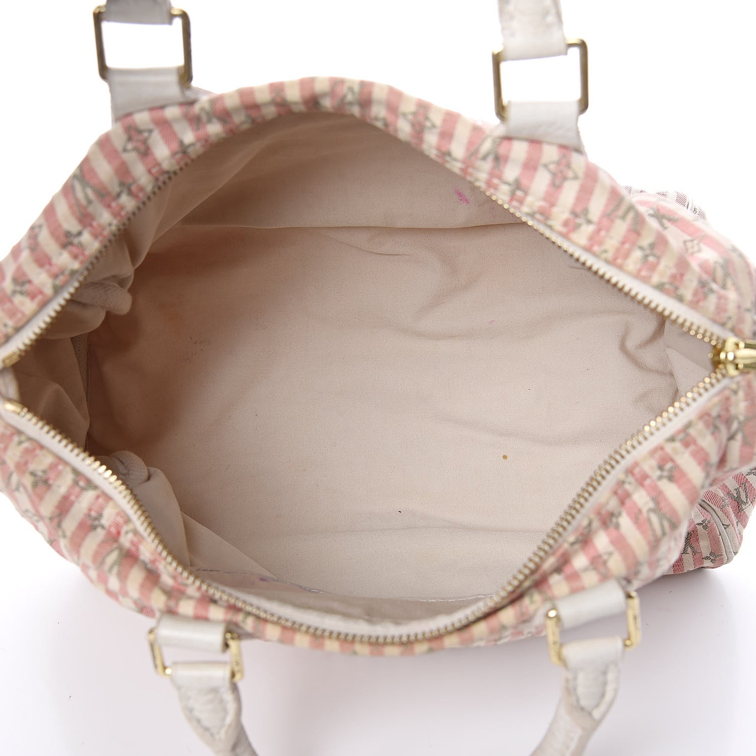 Louis Vuitton Mini Lin Croisette Speedy 30 Rouge 5 of 19
