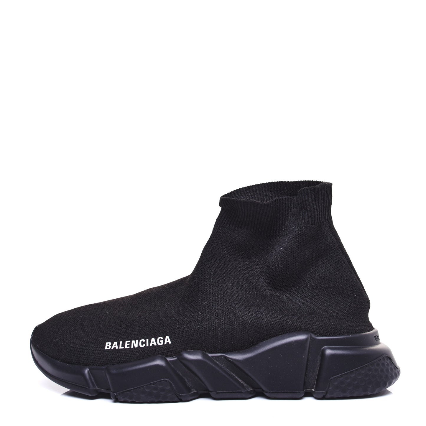 Neoprene Knit Mens Speed Sneakers 41 Black