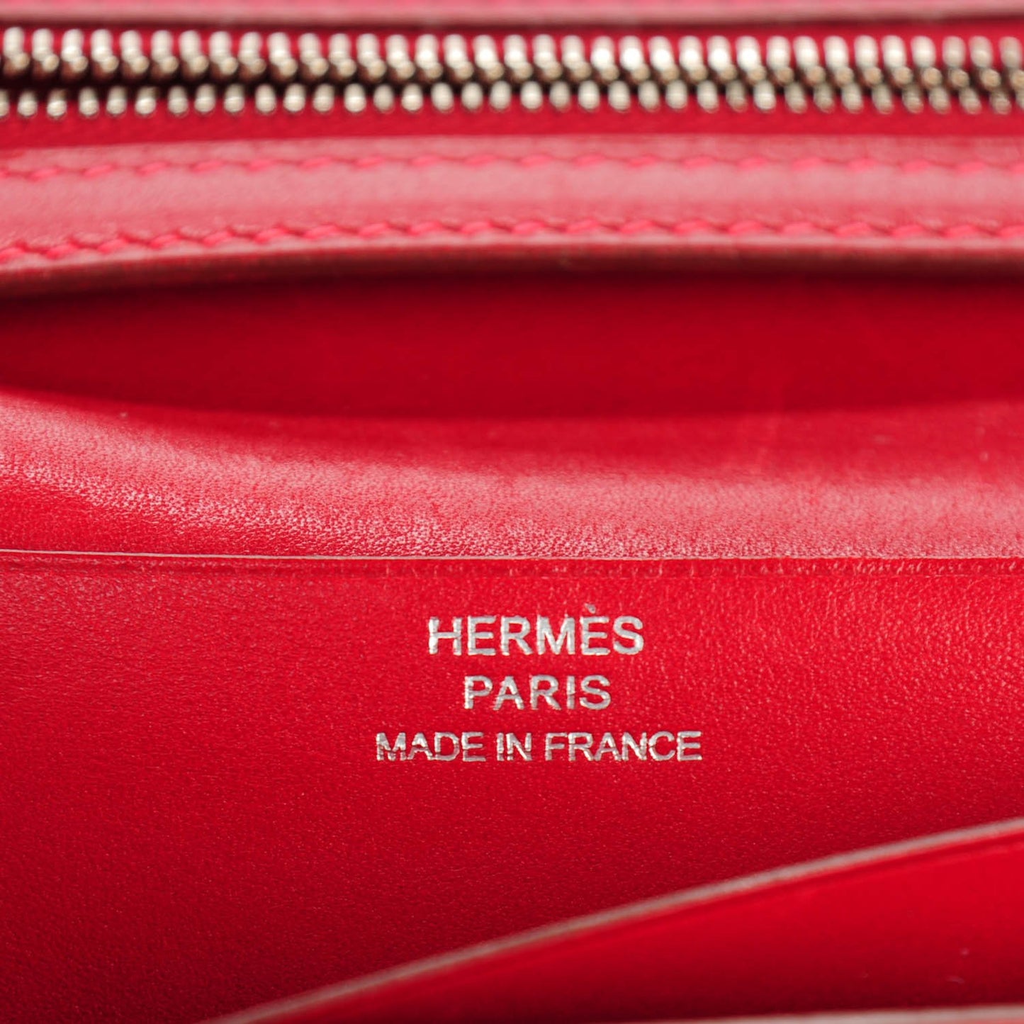 Box Bearn Gusset Wallet Rouge Vif