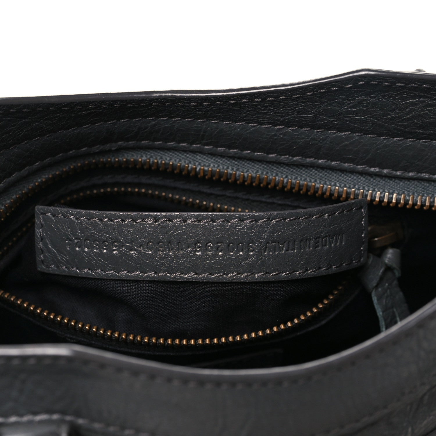 Balenciaga Agneau Classic Hardware Mini City Gris Fossile 7 of 11
