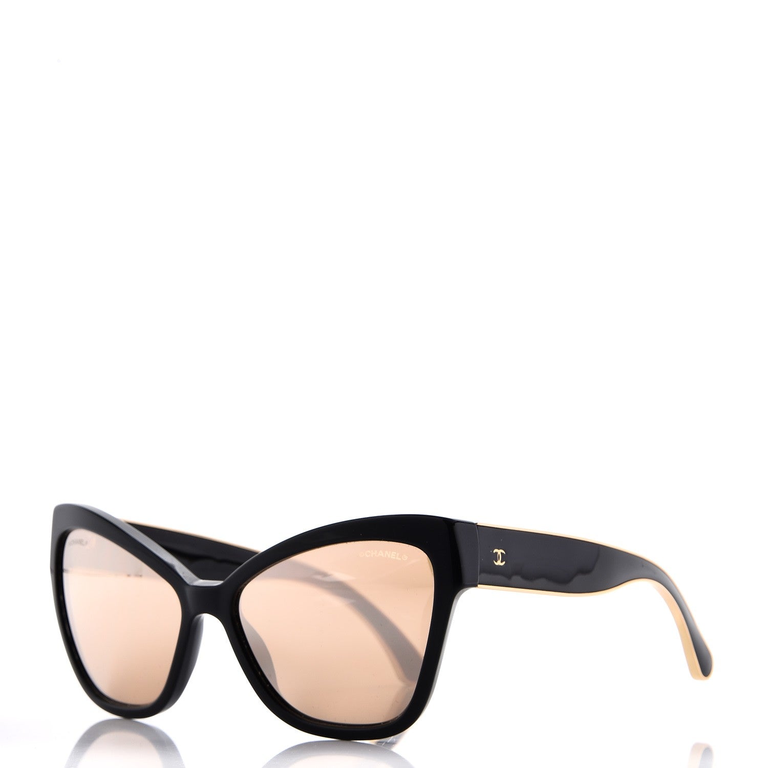 Chanel Acetate CC Cat Eye Sunglasses 5271 Black 1 of 8