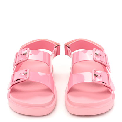 Gucci Rubber Mini Double G Womens Isla Dad Sandals 36 Wild Rose 2 of 10