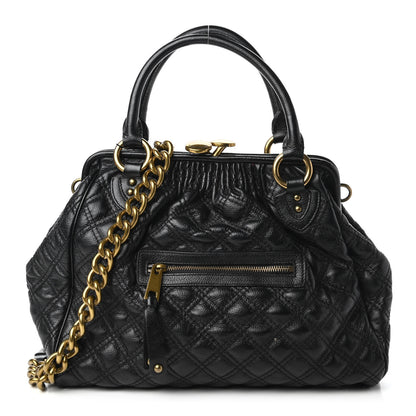 Marc Jacobs Calfskin Quilted Stam Black 1 of 11