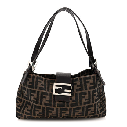 Fendi Zucca Shoulder Bag Tobacco 1 of 9
