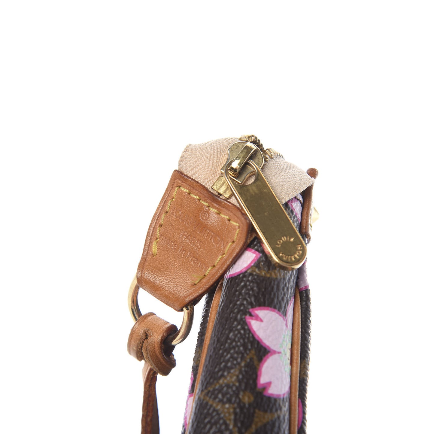 Monogram Cherry Blossom Pochette Accessories Brown