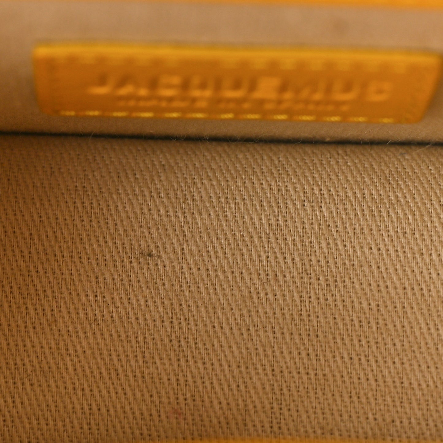 Grained Calfskin Le Chiquito Dark Yellow