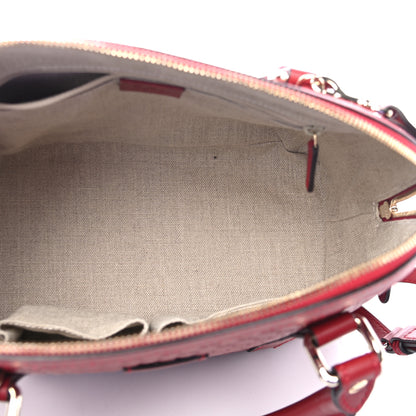 Gucci Microguccissima Medium Dome Bag Red 4 of 4