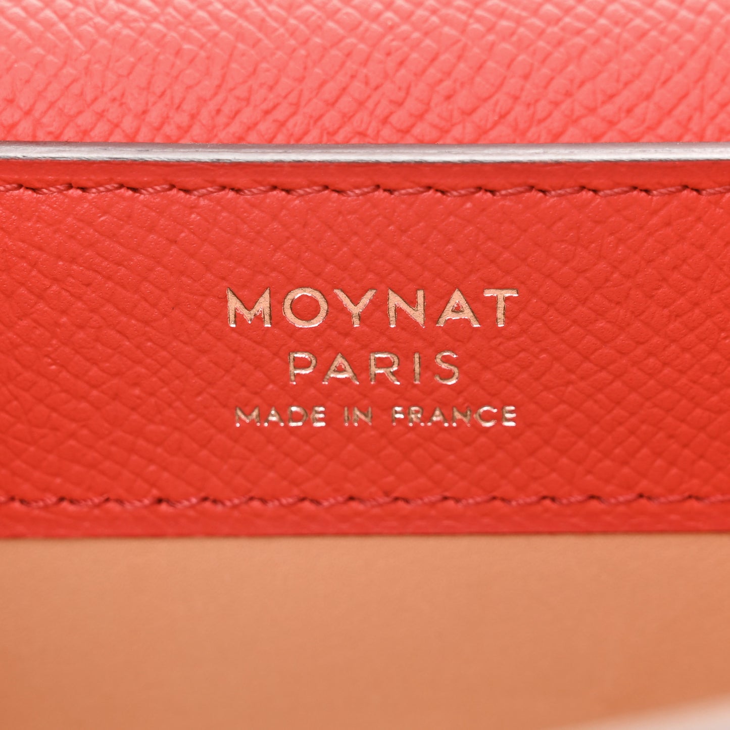 Carat Calfskin Rejane PM Coral