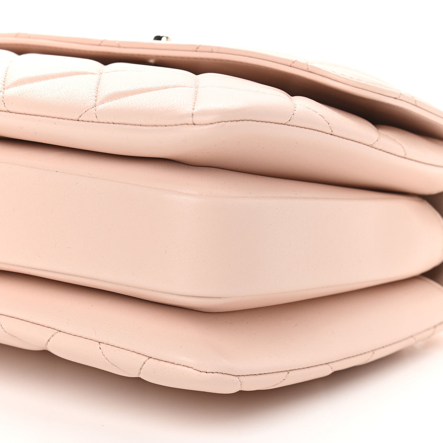 Chanel Lambskin Quilted Small Trendy CC Dual Handle Flap Bag Light Beige 8 of 9