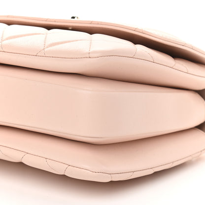 Chanel Lambskin Quilted Small Trendy CC Dual Handle Flap Bag Light Beige 8 of 9