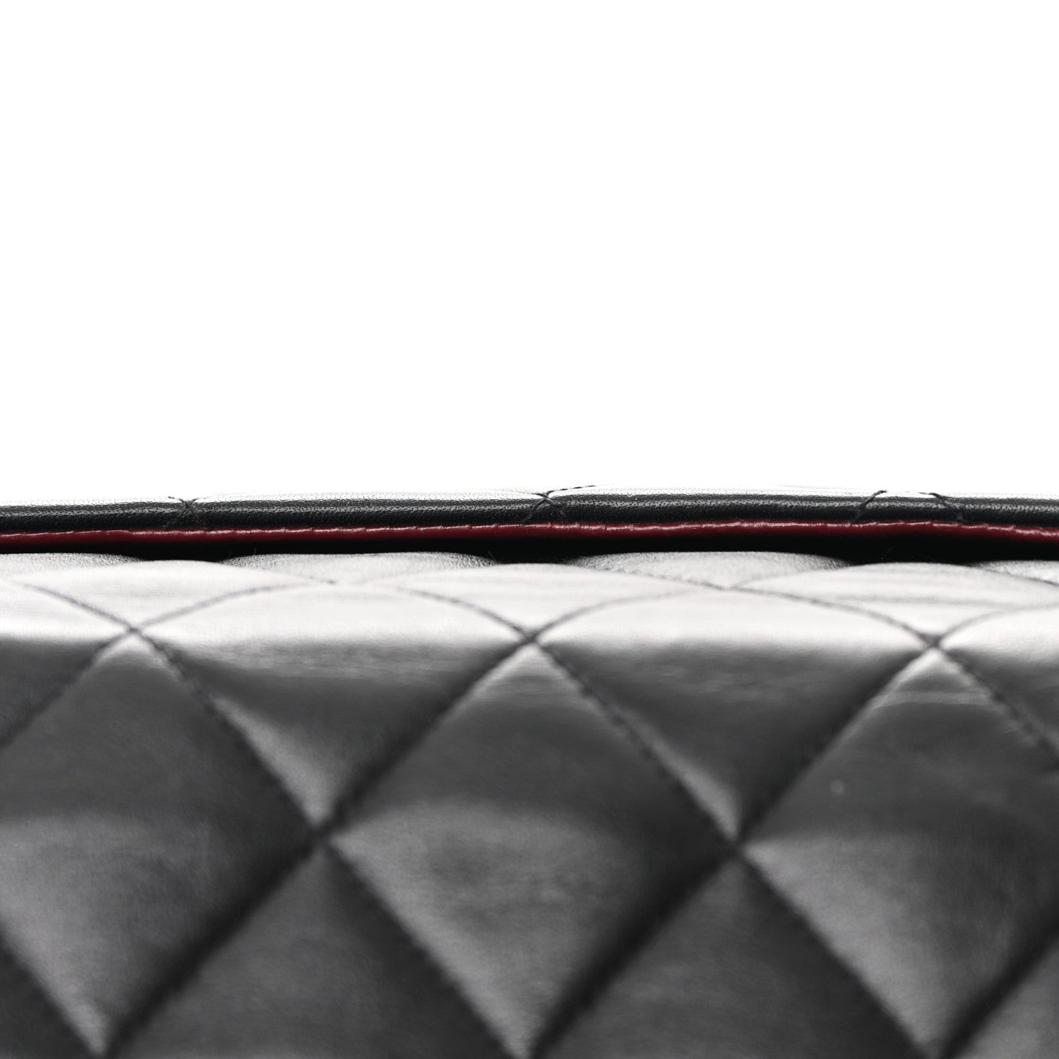 Chanel Lambskin Quilted XL Jumbo Single Flap Black 24 of 24