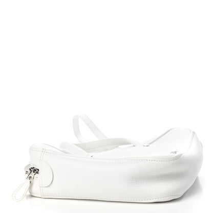 Balenciaga Calfskin XS Triangle Duffle White 4 of 8