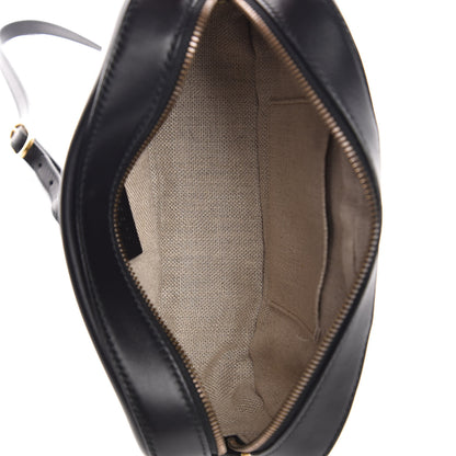 Gucci Calfskin Web Small Webby Bee Shoulder Bag Black 5 of 7