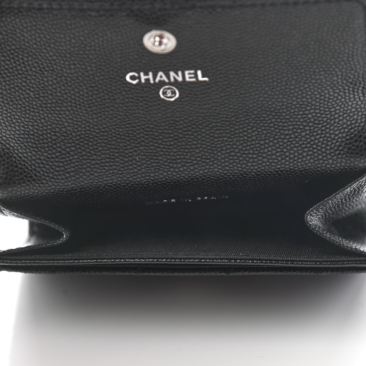 Chanel Caviar Quilted Boy Flap Card Holder Black 5 of 8