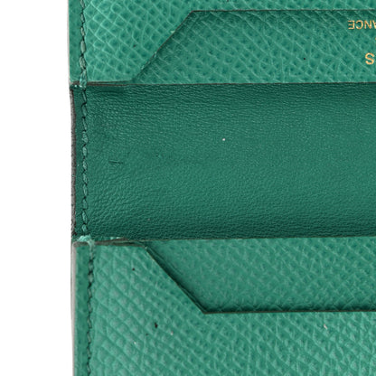 Hermes Epsom Bearn Card Holder Wallet Vert Jade 8 of 9