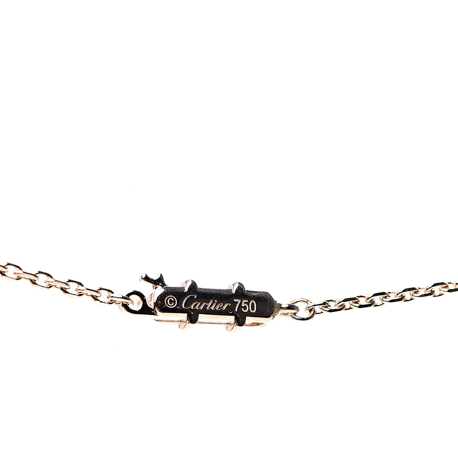 Cartier 18K Pink Gold Medium Hearts and Symbols Necklace 3 of 5