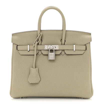 Hermes Togo Birkin 25 Sauge 1 of 10