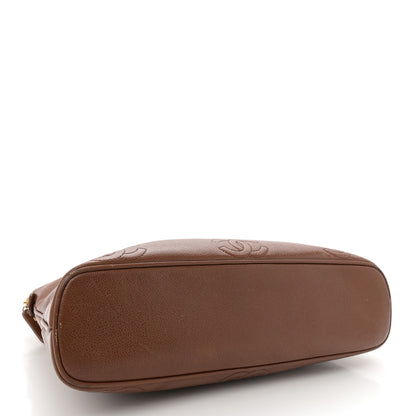 Chanel Caviar CC Shoulder Bag Brown 4 of 14