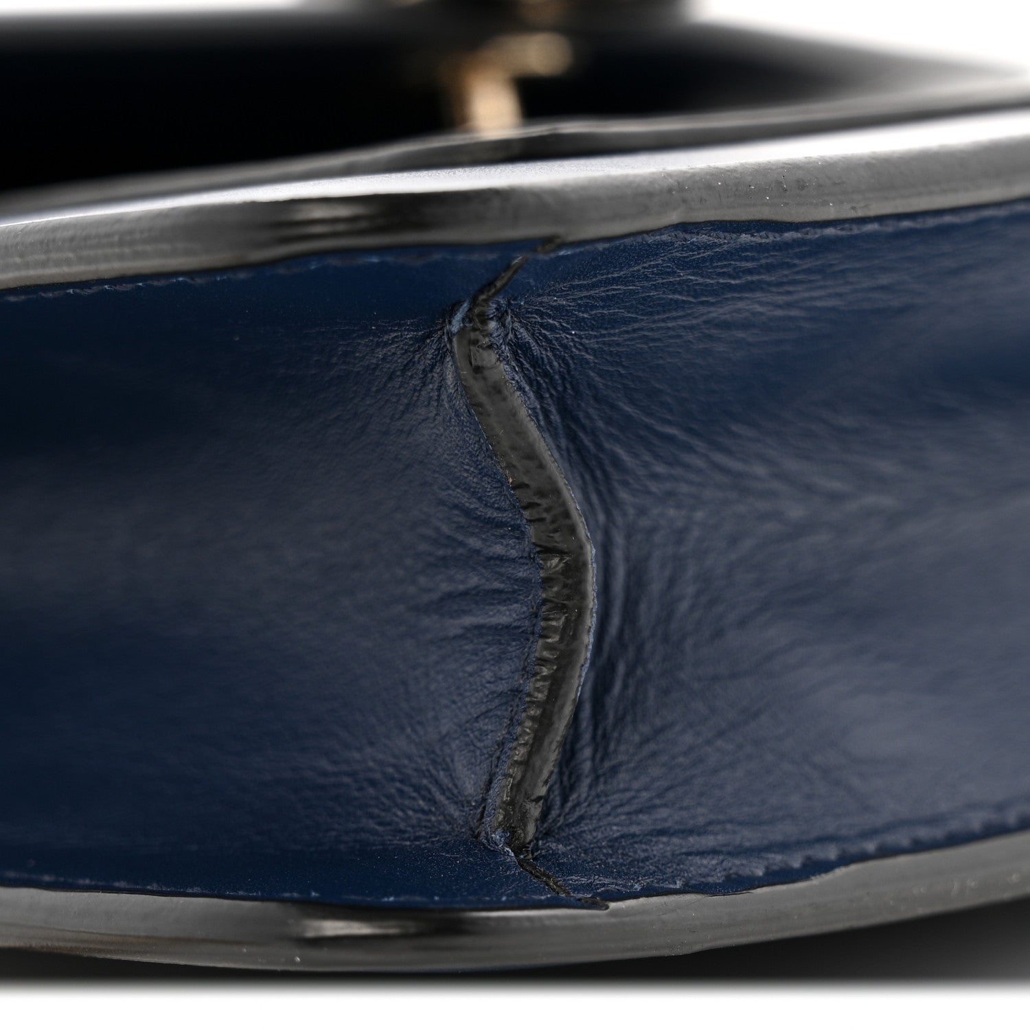 Bulgari Calfskin Serpenti Forever Snake Strap Crossbody Bag Navy 12 of 15