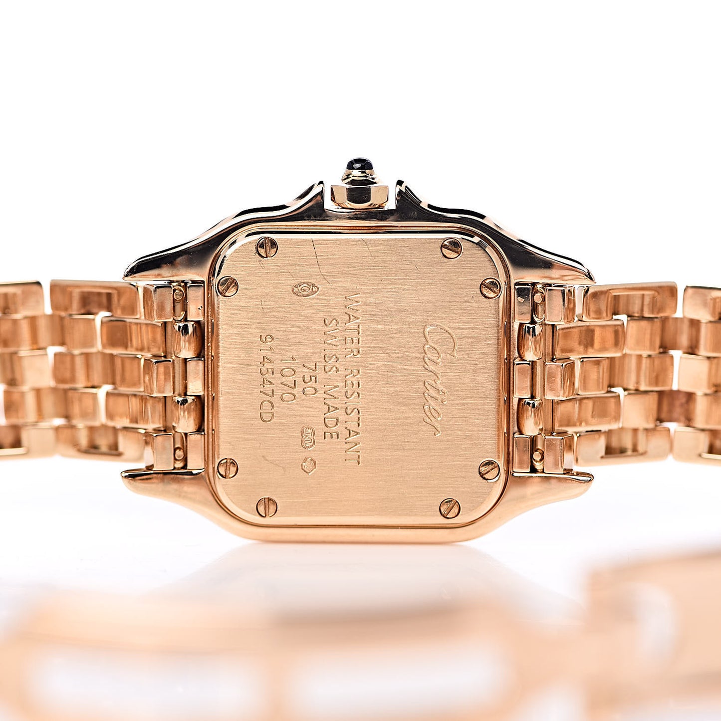 18K Yellow Gold 22mm Panthere Quartz Watch