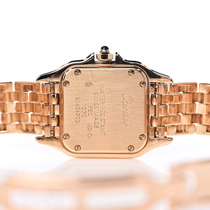 Cartier 18K Yellow Gold 22mm Panthere Quartz Watch 5 of 9