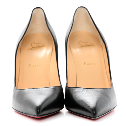 Christian Louboutin Shiny Nappa Pigalle Follies 100 Pumps 38.5 Black 2 of 15