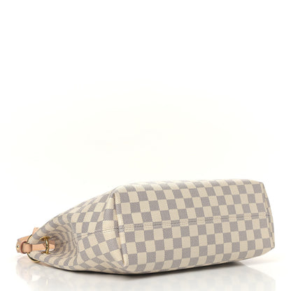 Louis Vuitton Damier Azur Graceful PM Rose Ballerine 3 of 5