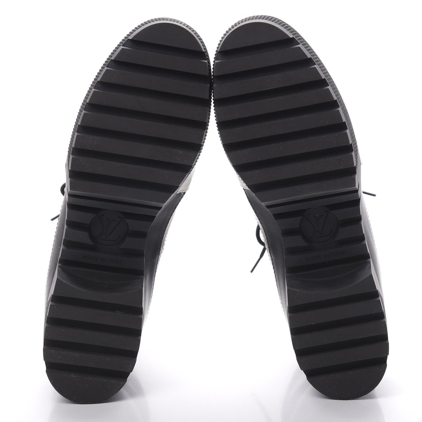 Calfskin Technical Nylon Laureate Platform Desert Boot 41 Black White