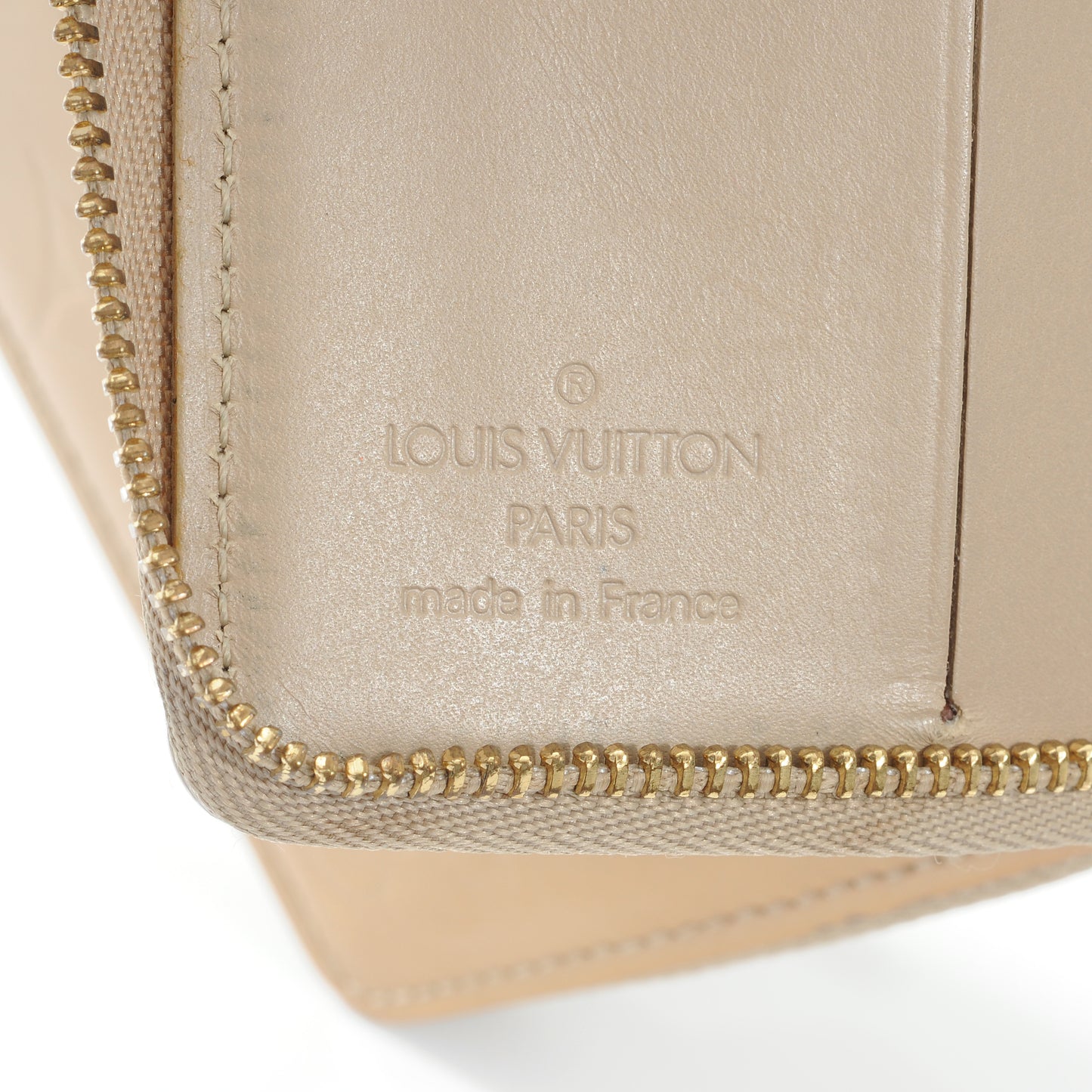 Vernis Broome Zip Wallet Beige