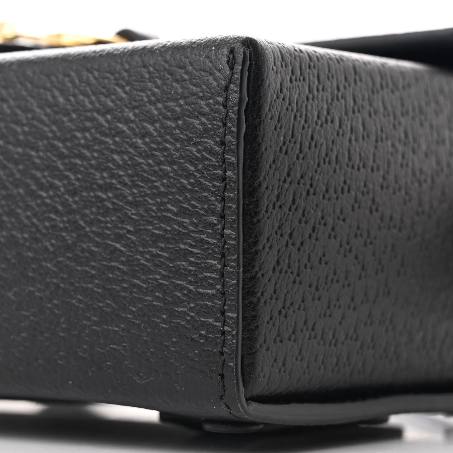 Gucci Calfskin Horsebit 1955 Shoulder Bag Black 10 of 11