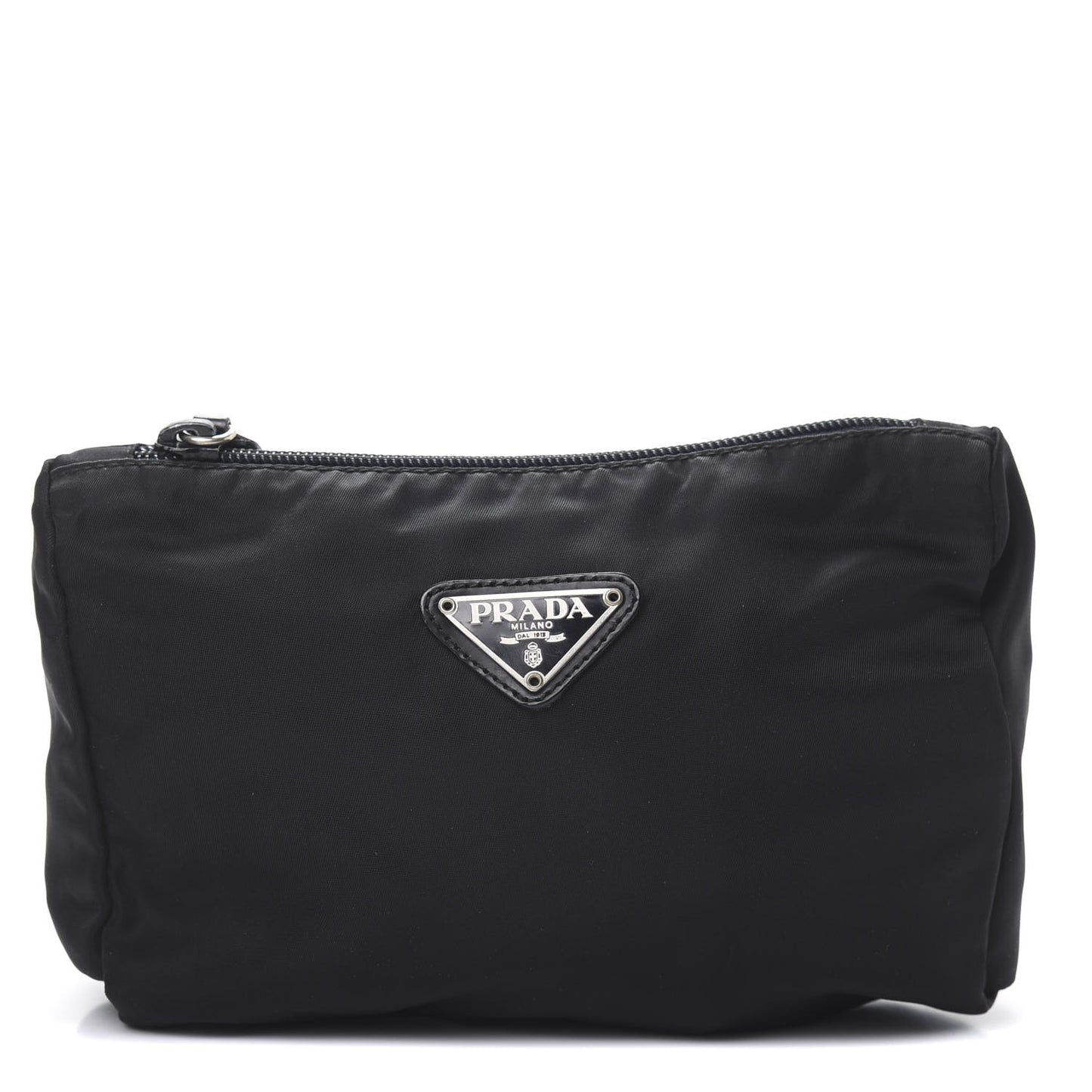Nylon Vela Cosmetic Pouch Black