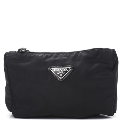 Prada Nylon Vela Cosmetic Pouch Black 1 of 9