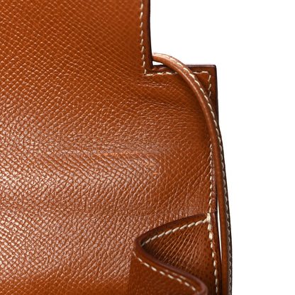 Hermes Courchevel Kelly Sellier 32 Gold 12 of 15