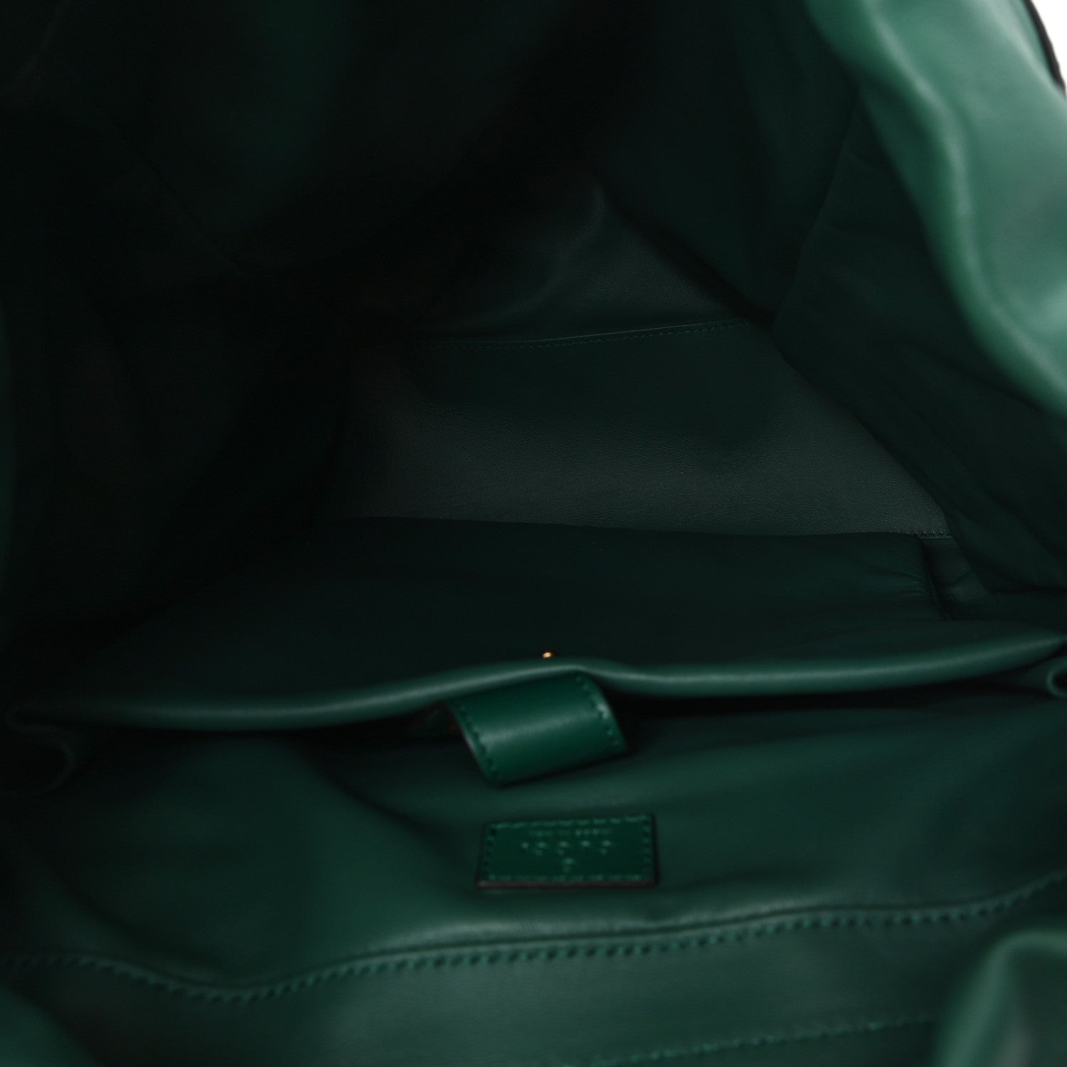 Gucci GG Supreme Monogram Snakeskin Ophidia Double Buckle Backpack Brown Green 5 of 10