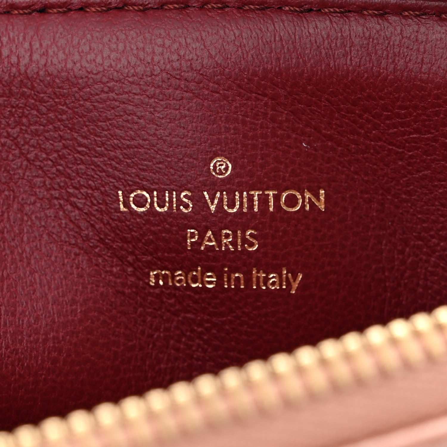 Louis Vuitton Metallic Lambskin Embossed Monogram Coussin BB Pink Gold 6 of 10